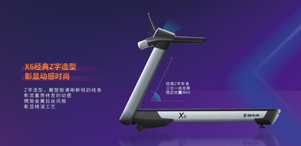 室内健身器材-leyu.乐鱼X6心率版跑步机